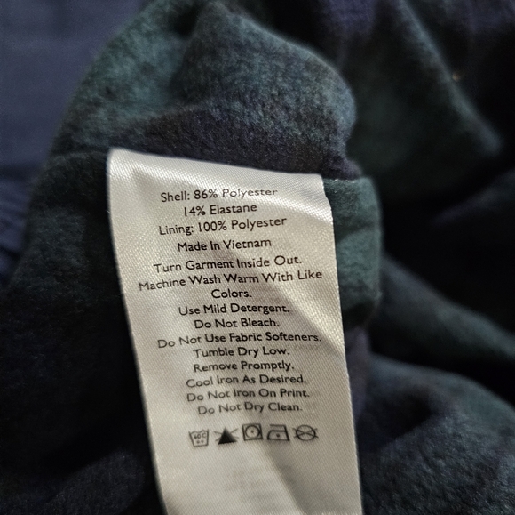 Eddie Bauer Blue Women's Fleece- Lined Pants Size: 6 - Picture 11 of 15